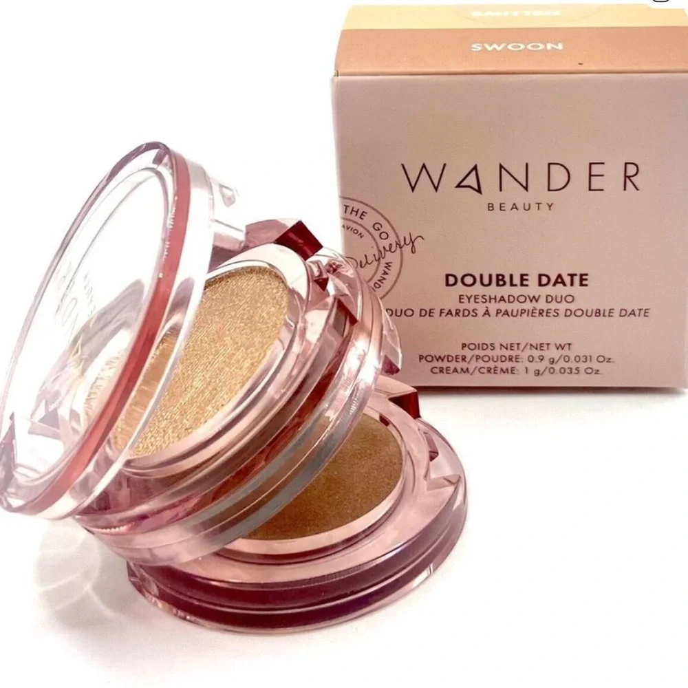 Wander Beauty Double Date Eyeshadow Duo - Swoon & Smitten NIB